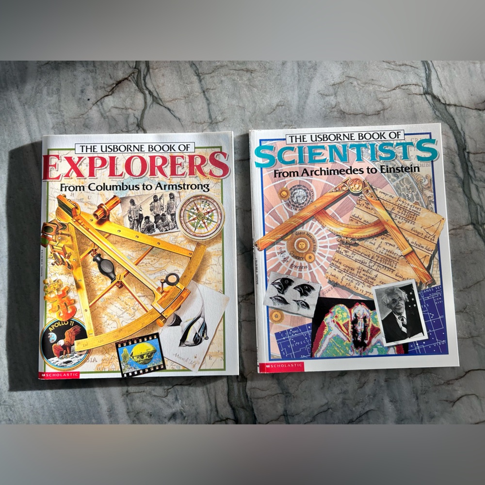 Usborne Book of Explorers and Scientists Set